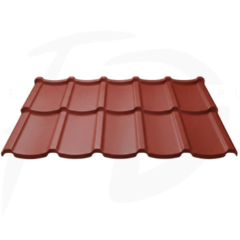 Blachodachówka modułowa Talia w powłoce Pladur Wrinkle mat firmy Blachotrapez