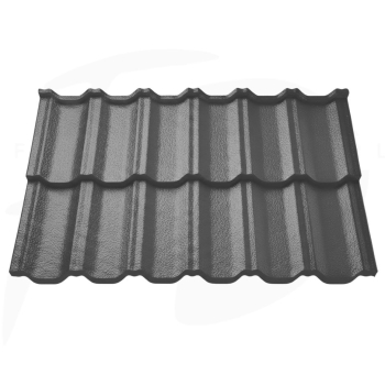 Blachodachówka German Simetric 30 w powłoce Aluminium STUCCO firmy Blachotrapez