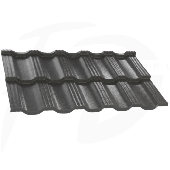 Blachodachówka Germania Simetric w powłoce Aluminium STUCCO firmy Blachotrapez