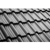 Blachodachówka modułowa Enigma w powłoce Aluminium STUCCO/MAT firmy Blachotrapez