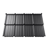 Blachodachówka modułowa Estima w powłoce Aluminium STUCCO/MAT firmy Blachotrapez