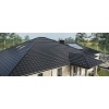 Blachodachówka modułowa Estima w powłoce Aluminium STUCCO/MAT firmy Blachotrapez