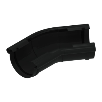 Narożnik uniwersalny PVC firmy KROP 120⁰-145⁰ - 130 kolor grafit