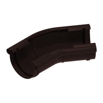 Narożnik uniwersalny PVC firmy KROP 120⁰-145⁰ - 130 kolor ciemny brąz
