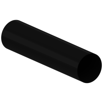 Rura spustowa PVC firmy KROP &#8960; 90 dł. 4m kolor czarny