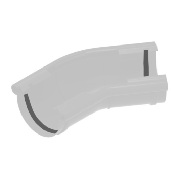 Narożnik uniwersalny PVC firmy KROP 120⁰-145⁰ - 130 kolor biały