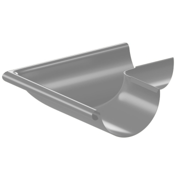 Narożnik zewnętrzny 90°stalowy &#8960; 130 firmy KROP kolor antracyt metaliczny